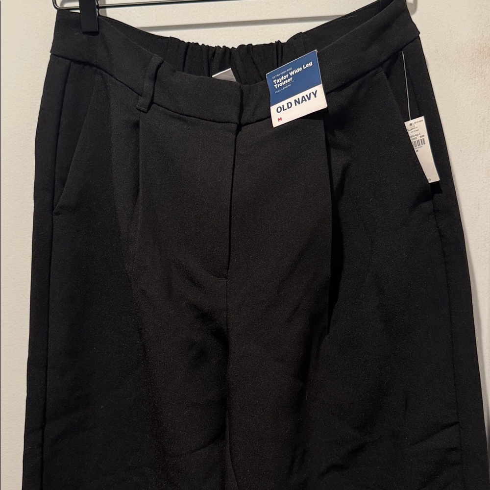 BNWT Old Navy Taylor Wide Leg Trouser, size M - Picture 4 of 4